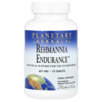 Rehmannia Endurance™, 75 таблеток — Planetary Herbals