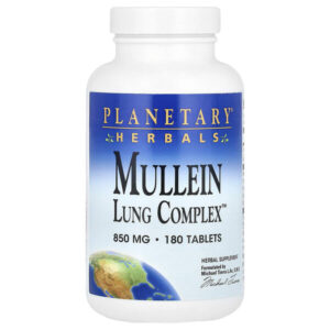 Mullein Lung Complex™, 180 таблеток — Planetary Herbals