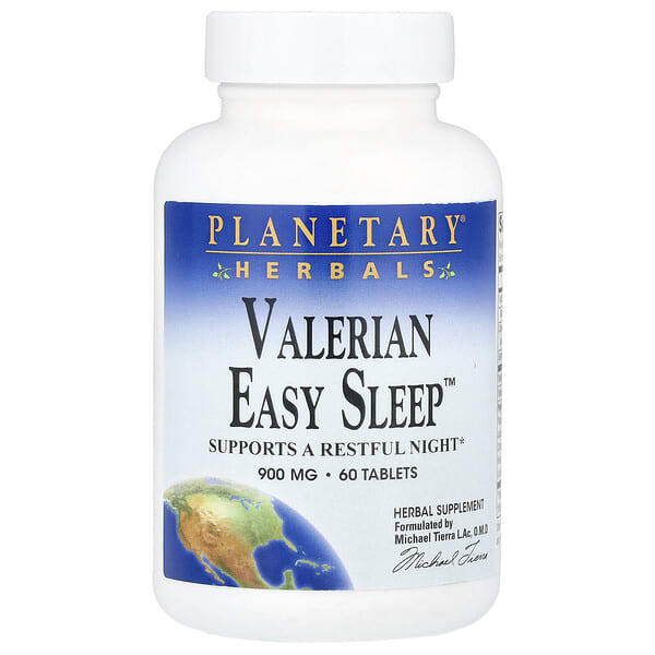 ptf10121_v_8.jpg Valerian Easy Sleep™, 60 таблеток — Planetary Herbals