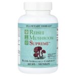 Reishi Mushroom Supreme™, 100 таблеток — Planetary Herbals