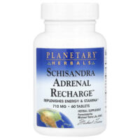 Adrenal Recharge™, поддержка надпочечников с лимонником, 60 таблеток — Planetary Herbals