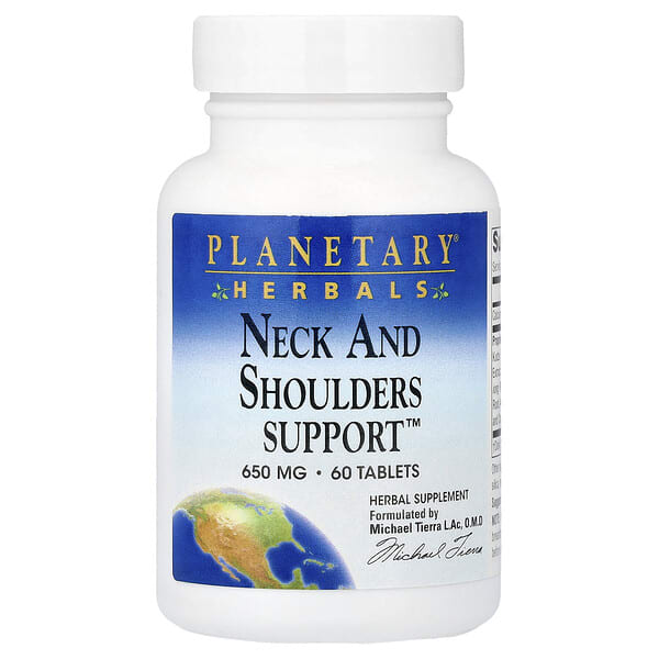 ptf10415_v_8.jpg Neck And Shoulders Support™, 60 таблеток — Planetary Herbals