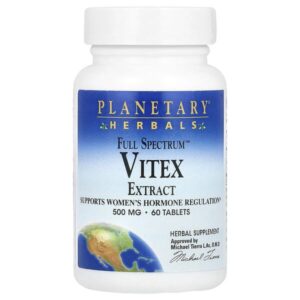 Full Spectrum™, экстракт витекса, 60 таблеток — Planetary Herbals