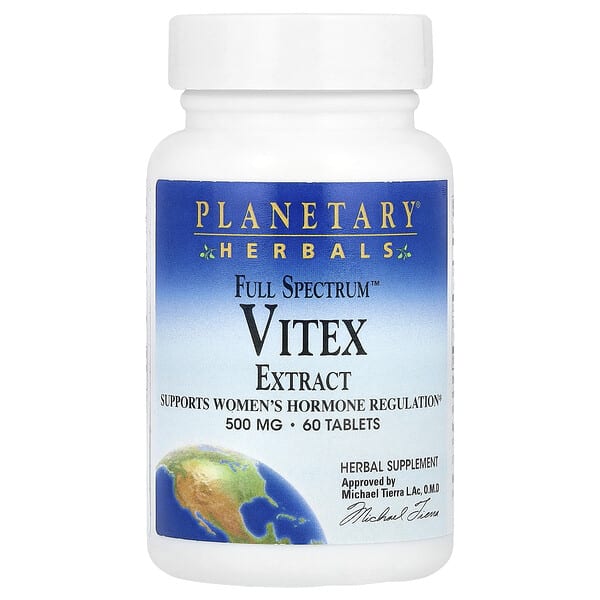 ptf10423_v_29.jpg Full Spectrum™, экстракт витекса, 60 таблеток — Planetary Herbals