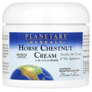 крем с конским каштаном, 113,4 г (4 унции) — Planetary Herbals
