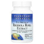 Full Spectrum™, экстракт родиолы розовой (Rhodiola rosea), 60 таблеток (327 мг в 1 таблетке) — Planetary Herbals