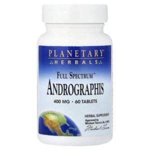 Full Spectrum™, андрографис, 400 мг, 60 таблеток — Planetary Herbals
