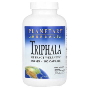 трифала, 180 капсул (500 мг в 1 капсуле) — Planetary Herbals