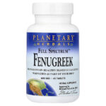Full Spectrum™, пажитник, 600 мг, 60 таблеток — Planetary Herbals