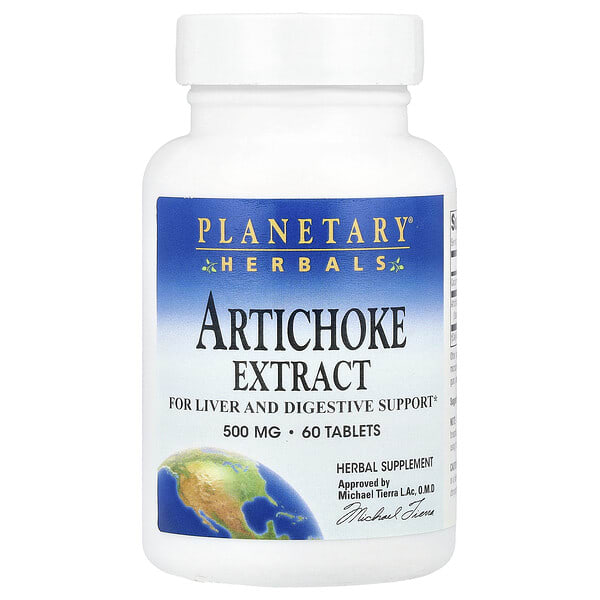 ptf10538_v_8.jpg экстракт артишока, 60 таблеток — Planetary Herbals