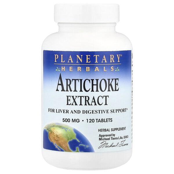 ptf10539_v_30.jpg экстракт артишока, 120 таблеток — Planetary Herbals