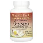 Ayurvedics, Full Spectrum™, джимнема, 120 таблеток — Planetary Herbals
