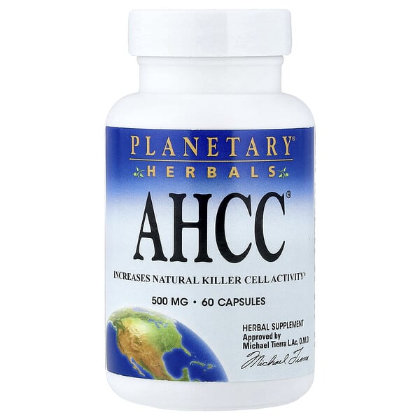 ptf10616_v_30.jpg AHCC®, 500 мг, 60 капсул — Planetary Herbals