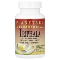 Ayurvedics, трифала, 60 таблеток — Planetary Herbals