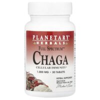 Full Spectrum™, чага, 30 таблеток — Planetary Herbals