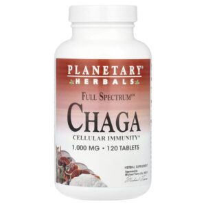 Full Spectrum™, чага, 120 таблеток — Planetary Herbals