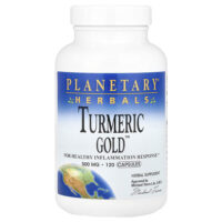 Turmeric Gold™, 500 мг, 120 капсул — Planetary Herbals