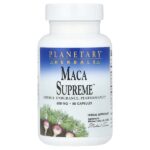 Maca Supreme™, 600 мг, 50 капсул — Planetary Herbals