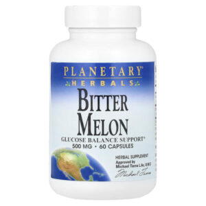 Горькая дыня, 60 капсул — Planetary Herbals