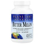 Горькая дыня, 1000 мг, 120 капсул (500 мг на капсулу) — Planetary Herbals