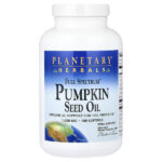 масло семян тыквы Full Spectrum™, 1000 мг, 180 капсул — Planetary Herbals