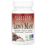 ежовик гребенчатый, 30 веганских капсул (500 мг в 1 капсуле) — Planetary Herbals