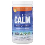 CALM®, расслабляющая смесь для приготовления напитка, со вкусом апельсина, 453 г (16 унций) — Natural Vitality