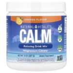 CALM®, расслабляющая смесь для приготовления напитка, со вкусом апельсина, 227 г (8 унций) — Natural Vitality