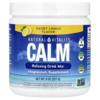 CALM®, смесь для расслабляющих напитков, сладкий лимон, 227 г (8 унций) — Natural Vitality