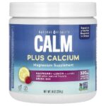CALM, с кальцием, малина и лимон, 226 г (8 унций) — Natural Vitality