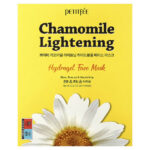 Chamomile Lightening, гидрогелевые маски для лица, 5 шт. по 32 г (1,12 унции) — Petitfee — изображение 2
