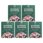 Artichoke Soothing, успокаивающая гидрогелевая маска для лица с артишоком, 5 шт., по 32 г (1,12 унции) — Petitfee