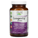Longevity добавка для женщин, 120 таблеток — Pure Essence