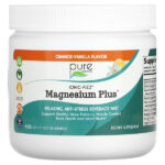 lonic-Fizz™, Magnesium Plus™, со вкусом апельсина и ванили, 171 г (6,03 унции) — Pure Essence