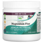 lonic-Fizz™, Magnesium Plus™, со вкусом ягодного ассорти, 171 г (6,03 унции) — Pure Essence