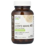 My Pure, Львиная грива 4X, 30 растительных капсул — Pure Essence