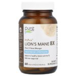 MyPure™, Lion's Mane 8X, максимальная сила действия, 60 растительных капсул — Pure Essence