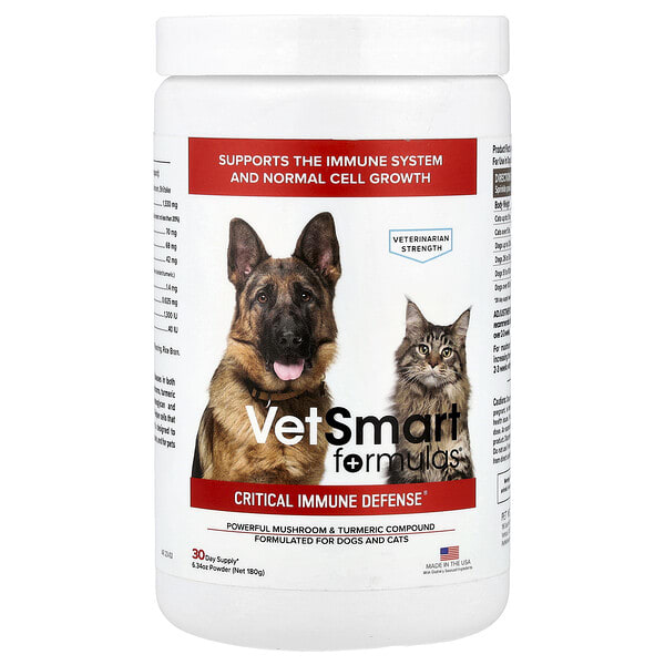 pwd26628_v_8.jpg VetSmart Formulas, Critical Immune Defense®, для собак и кошек, 180 г (6,34 унции)