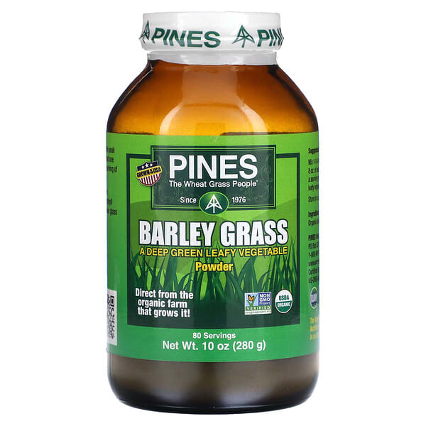 pwg00011_v_8.jpg Порошок из травы ячменя, 280 г (10 унций) — Pines International