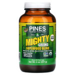 Смесь суперфудов Mighty Greens, 227 г (8 унций) — Pines International