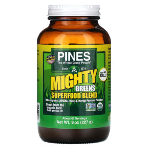 Смесь суперфудов Mighty Greens, 227 г (8 унций) — Pines International