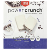 Power Crunch Protein Energy, шоколадный чизкейк, 12 батончиков, 40 г (1,4 унции) — BNRG