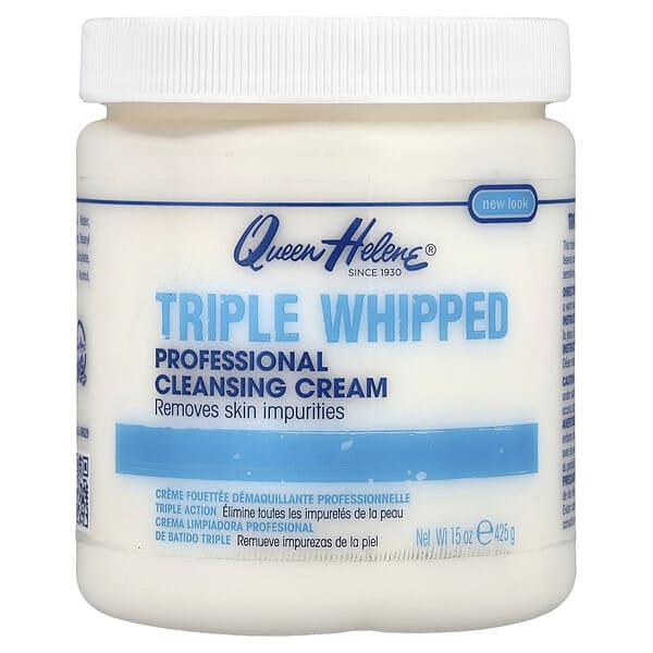 qhe65384_v_31.jpg Triple Whipped, профессиональный очищающий крем, 425 г (15 унций) — Queen Helene
