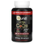 Ultra CoQ10, 100 мг, 90 мягких таблеток — Qunol