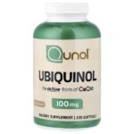 Убихинол, 100 мг, 120 мягких таблеток — Qunol
