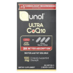 коэнзим Q10 ультра, 100 мг, 60 капсул — Qunol