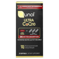 Ultra CoQ10, 100 мг, 21 капсула — Qunol