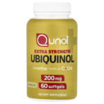 убихинол, 200 мг, 60 капсул — Qunol