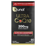 Ultra CoQ10, 200 мг, 90 капсул — Qunol