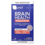 Brain Health, Focus Plus, 60 таблеток — Qunol